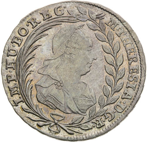 20 Grajciar 1774 - averz