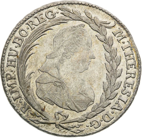 20 Grajciar 1780 - averz