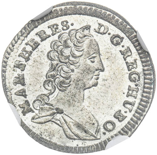 Grajciar 1745 - averz