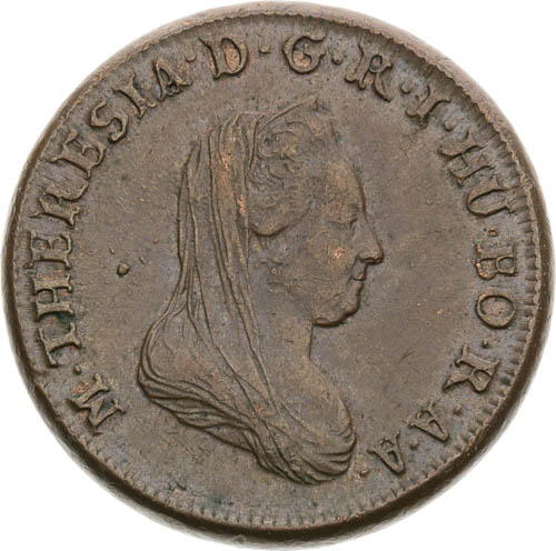 Krejcar 1780 - avers
