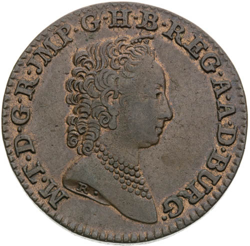 2 Liard 1749 - avers