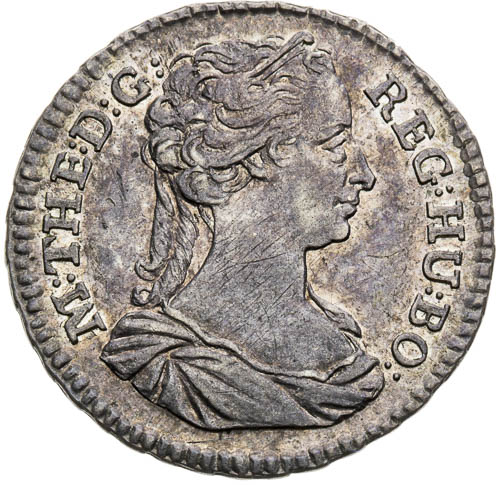 10 Denár 1741 - avers