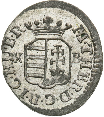 Denár 1750 - avers
