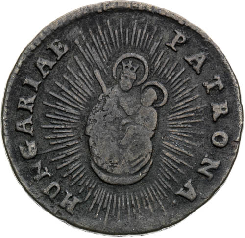 Denár 1763 - revers