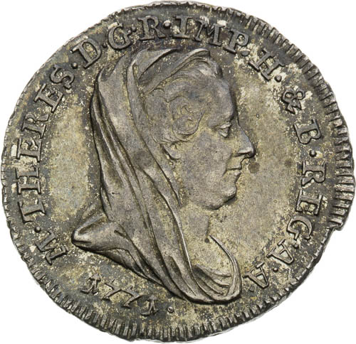 X Soldi 1771 - avers