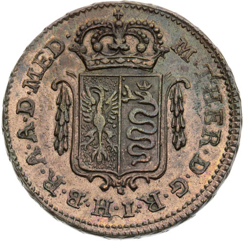 1/2 Soldo 1777 - avers