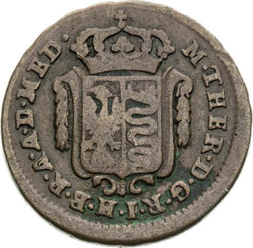 1/2 Soldo 1777 - avers
