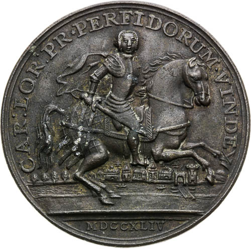 Medaile 1744 - avers