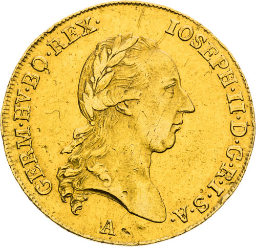 2 Dukát 1786 - avers