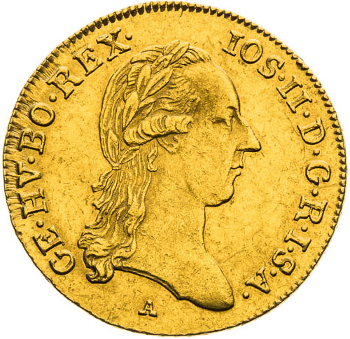 Dukát 1787 - avers