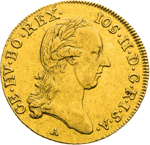 Dukát 1787 - avers