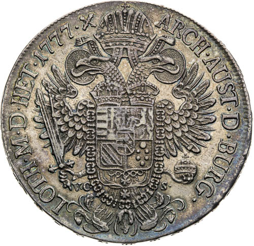 Tolar 1777 - revers