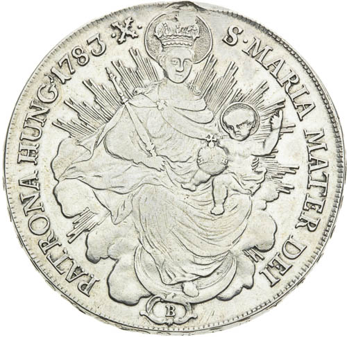 Tolar 1783 - revers