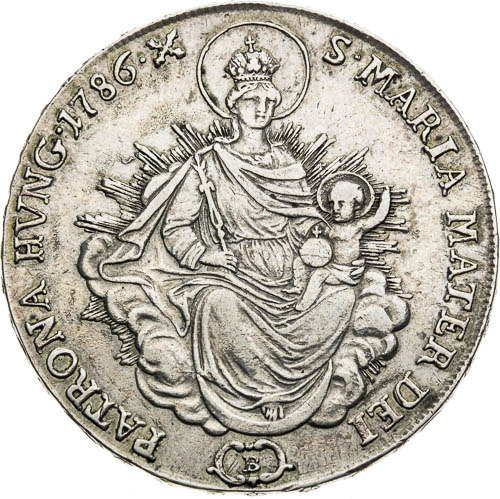 Tolar 1786 - revers
