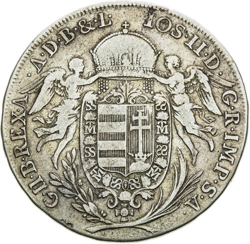 1/2 Tolar 1785 - avers