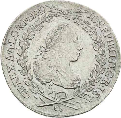 20 Krejcar 1768 - avers