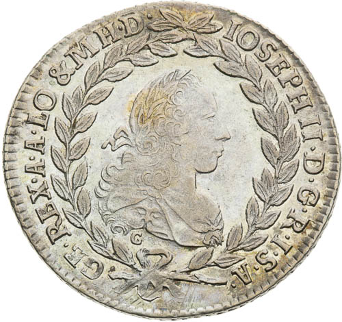 20 Krejcar 1772 - avers