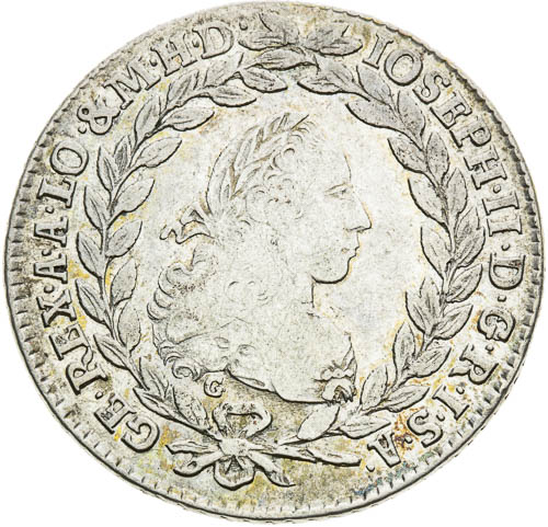 20 Krejcar 1772 - avers