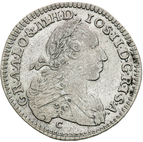 3 Krejcar 1779 - avers