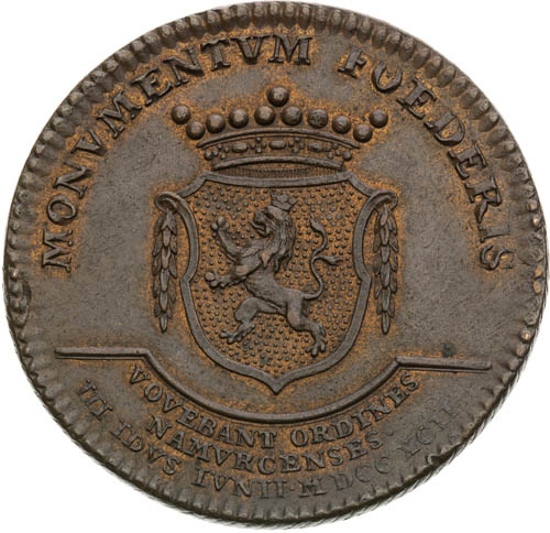 Medaile 1792 - revers