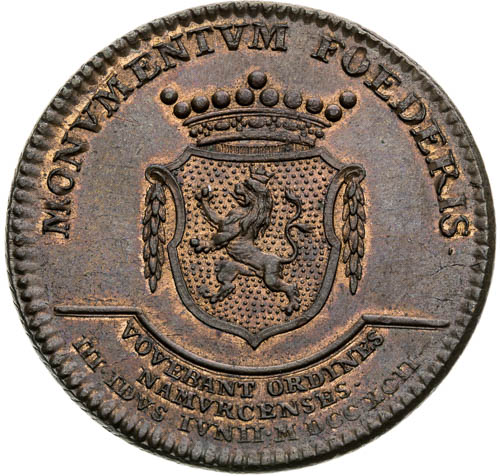 Medaile 1792 - revers
