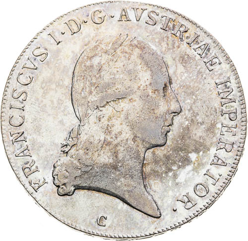 Tolar 1823 - avers