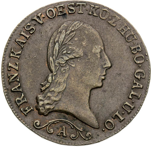 1 Krejcar 1812 - avers