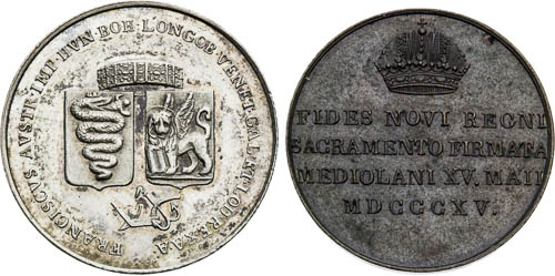 Žeton 1815 (2 ks) - avers