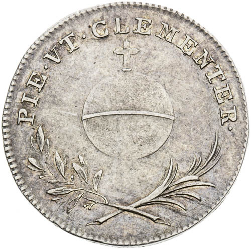 Stříbrný žeton 1825 - avers
