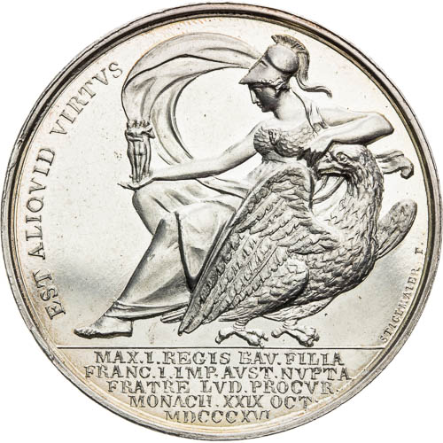 Medaile 1816 - revers