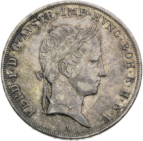1/2 Tolar 1838 - avers