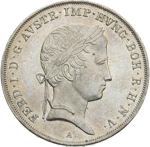 1/2 Tolar 1847 - avers