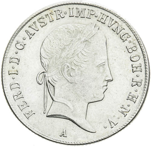 20 Krejcar 1840 - avers