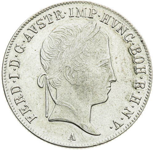 20 Krejcar 1841 - avers