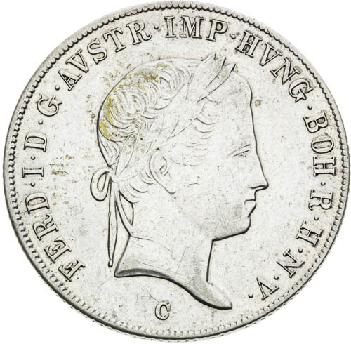 20 Krejcar 1847 - avers