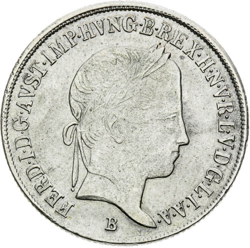 20 Krejcar 1848 - avers