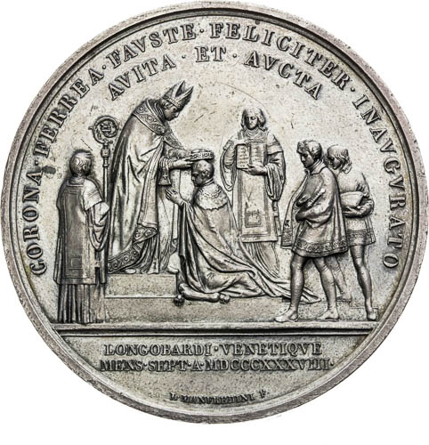 Medaile 1838 - revers