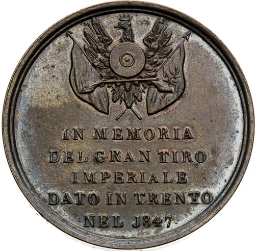 Medaile 1847 - revers