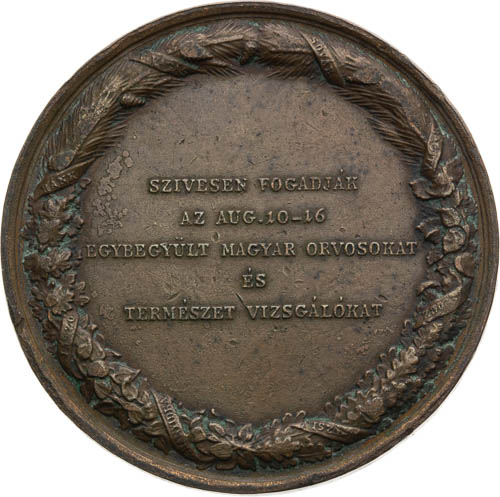Medaile 1846 - revers