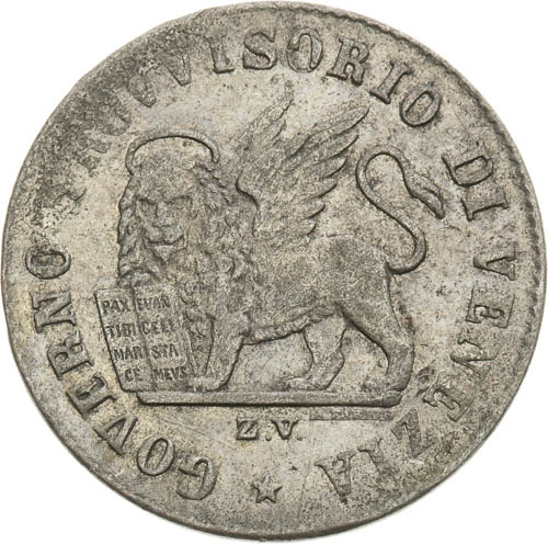 15 Centisimi 1848 - avers