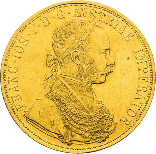 4 Dukát 1911 - avers
