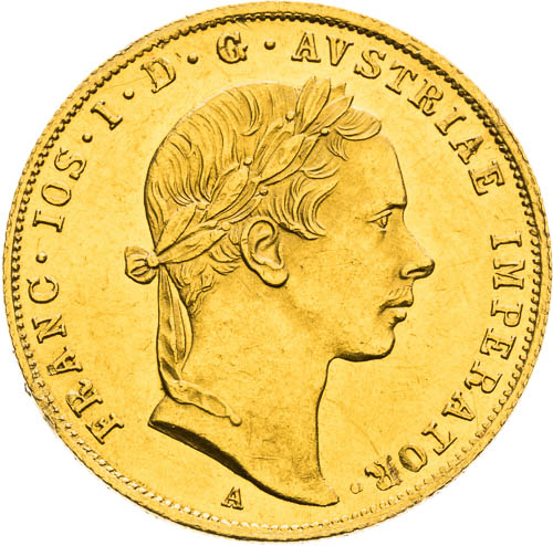 Dukát 1856 - avers