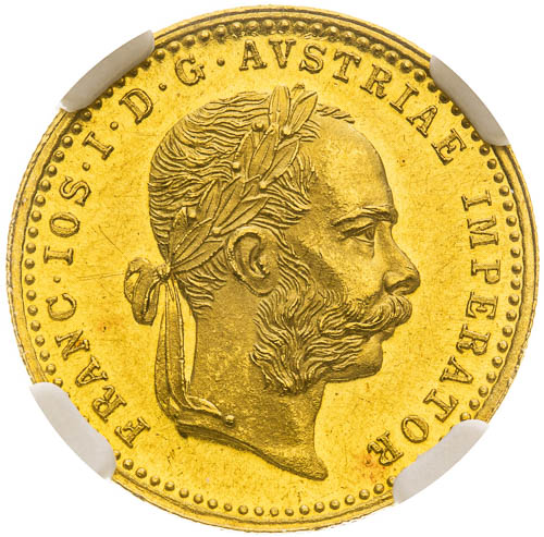 Dukát 1880 - avers