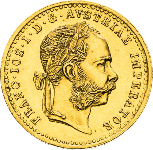 Dukát 1892 - avers