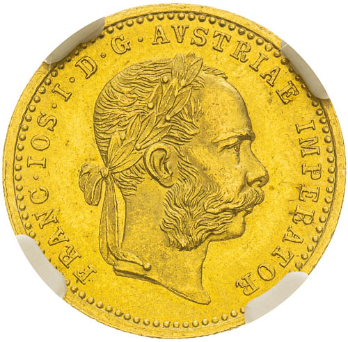 Dukát 1899 - avers
