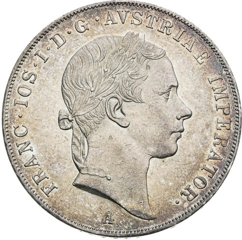 Konvenční tolar 1852 - avers