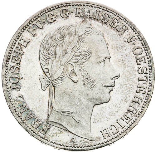 Spolkový tolar 1858 - avers