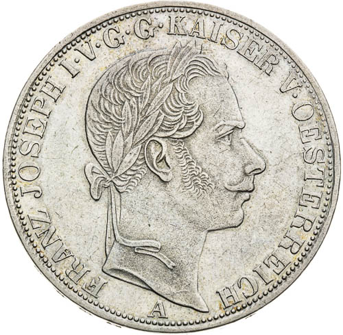 Spolkový tolar 1859 - avers