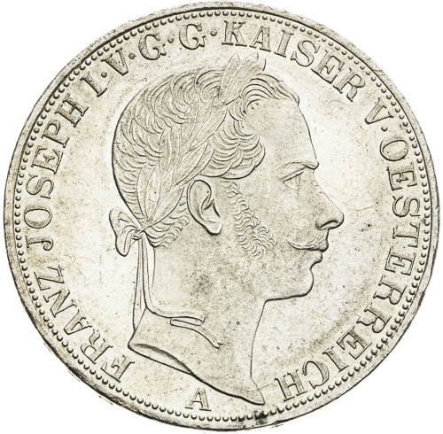 Spolkový tolar 1859 - avers
