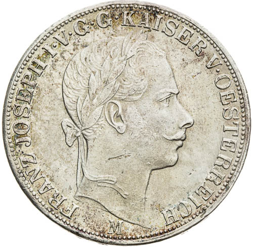 Spolkový tolar 1859 - avers